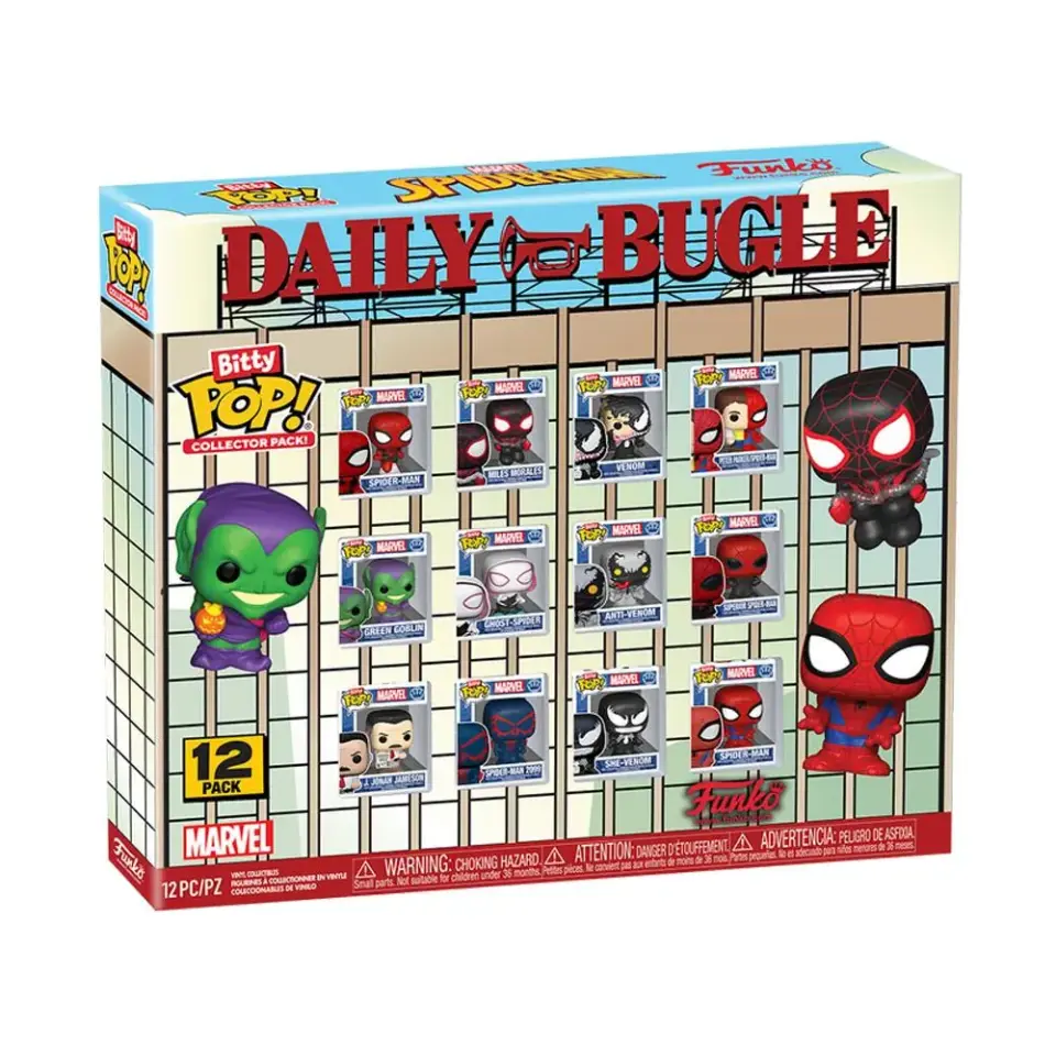 Marvel Daily Bugle 12-Pack Mini POP Figure