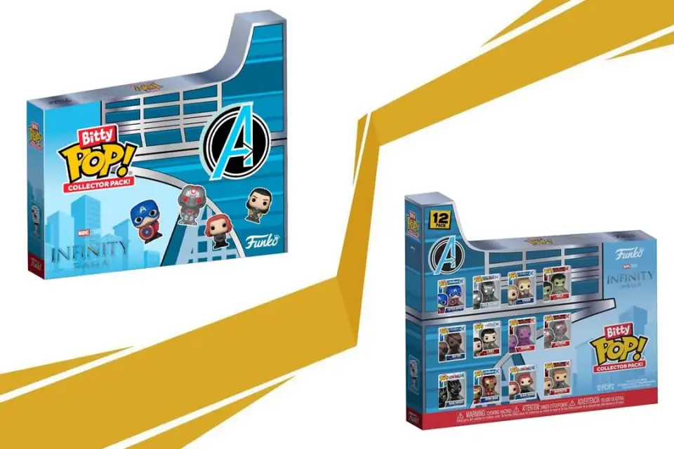 Marvel Infinity Saga Avengers Bitty 12-Pack Mini POP Figure