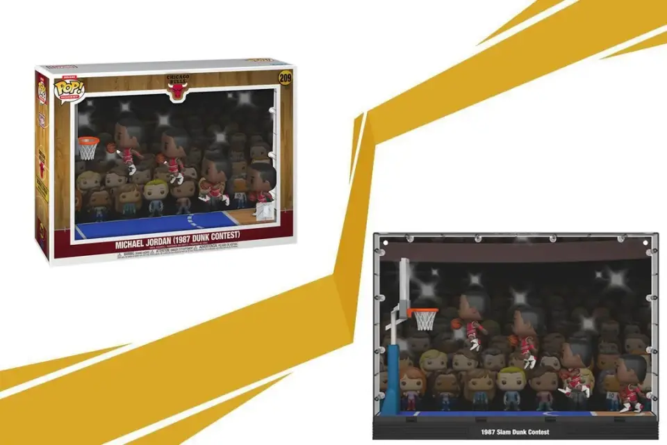 Michael Jordan 1987 Dunk Contest POP Figür