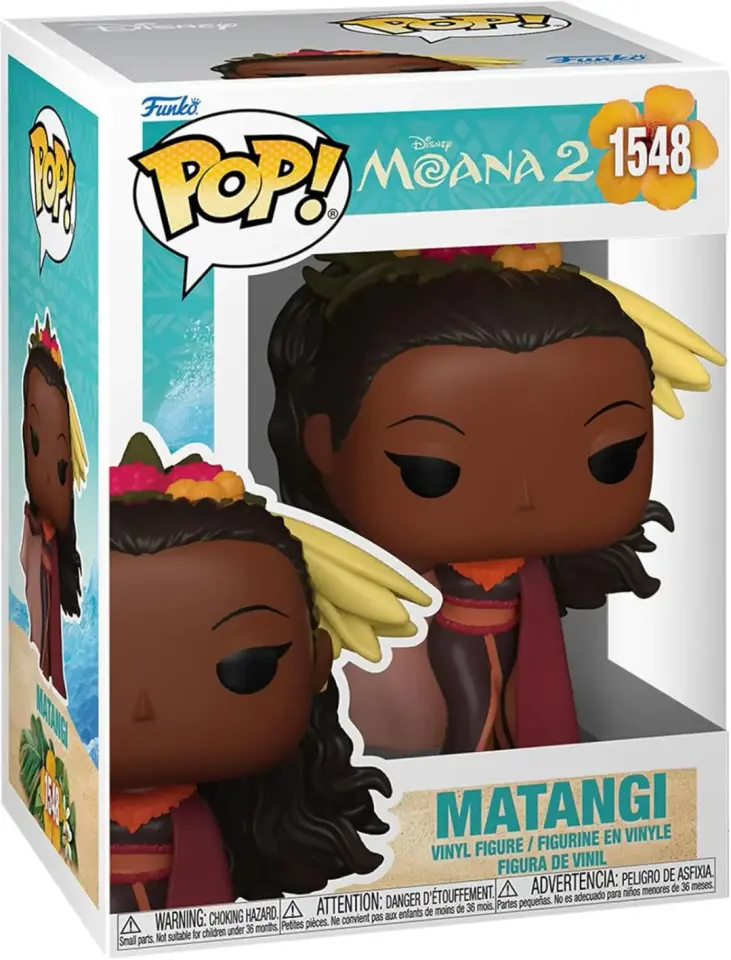 Pop Disney Moana 2 3.75 Inch Action Figure - Matangi #1548