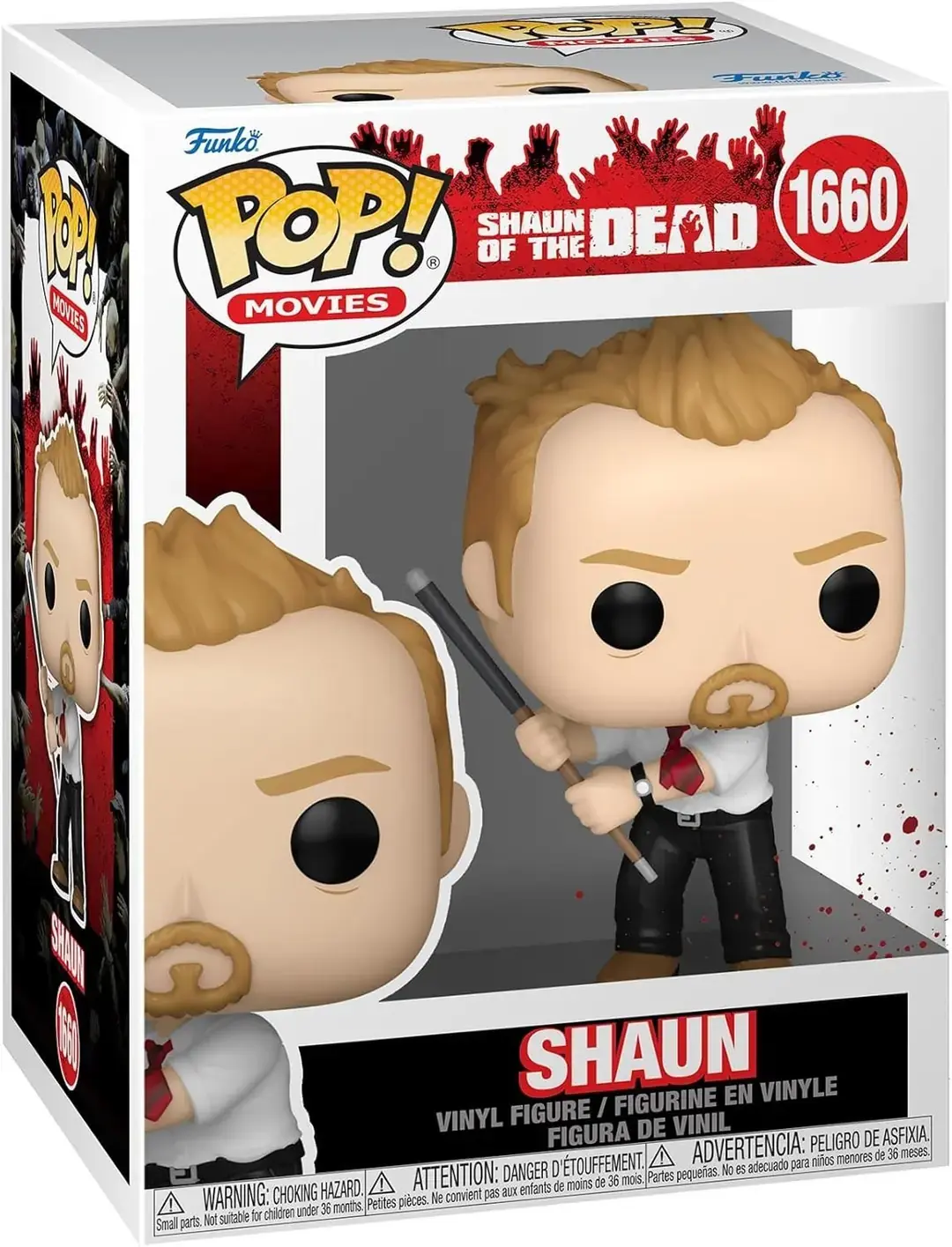 Shaun of The Dead Shaun with Baseball Bat Special Edition POP Figure