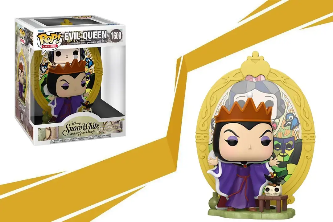 Snow White Evil Queen Snow White Stained Glass 6 Inch POP Figure