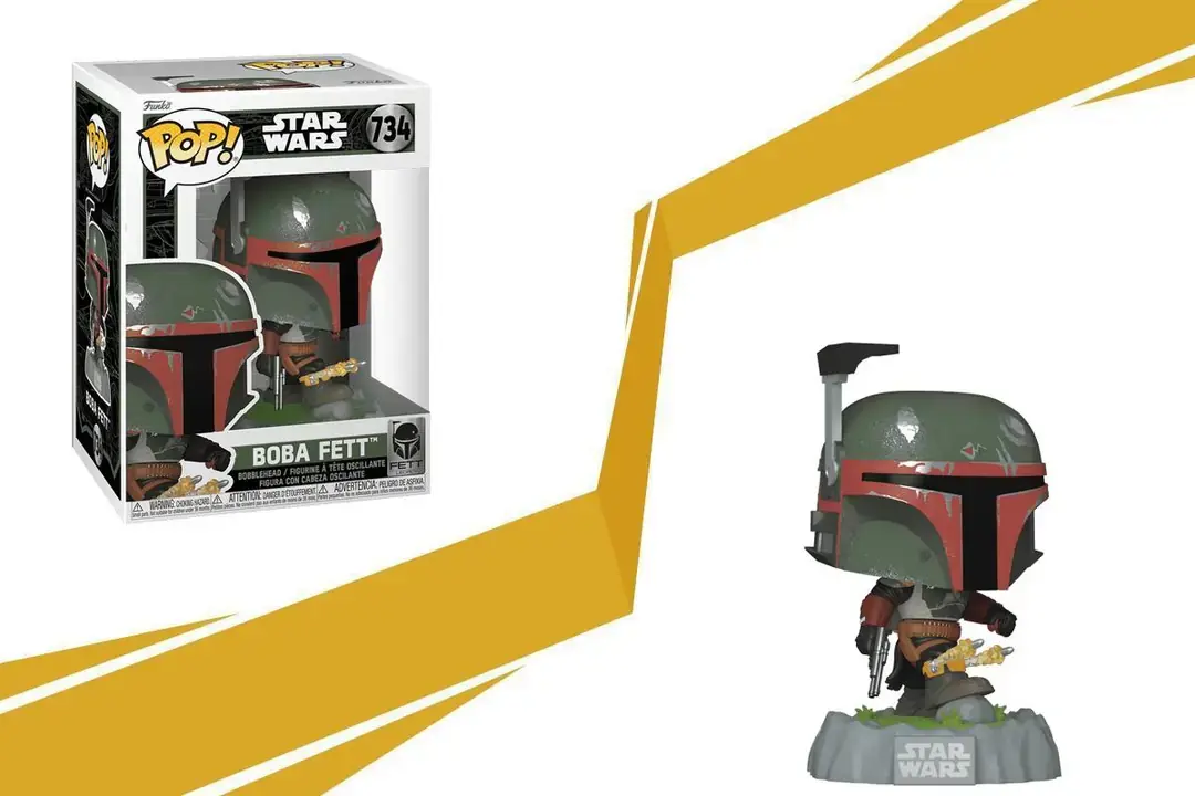 Star Wars Boba Fett with Rockets POP Figures