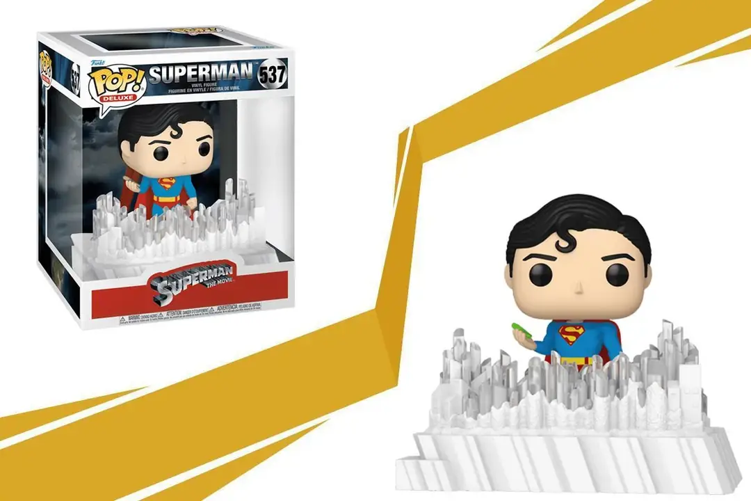 Superman with Crystal Fortress of Solitude 6 Inc POP Figure