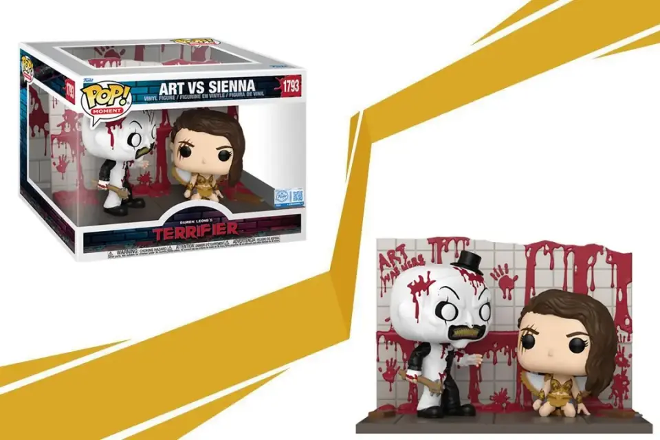 Terrifier Art vs Sienna POP Figure