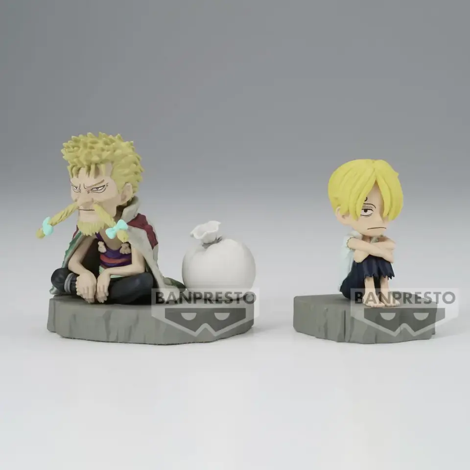 Banpresto Wcf - Log Stories One Piece - Sanji & Z Eff Figures 6cm