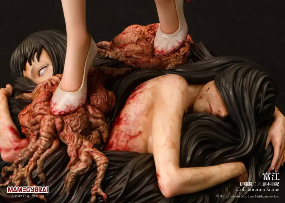 Junji Ito x Yoshiki Fujimoto Tomie Collaboration Statue