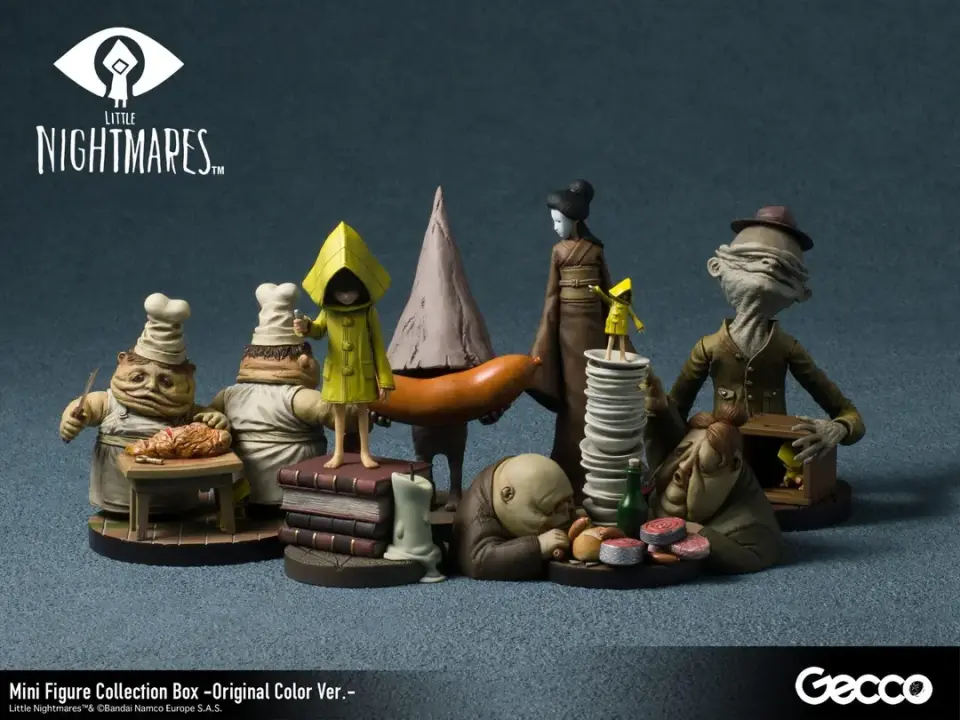 Little Nightmares Mini Figure Set (Original Color Version)
