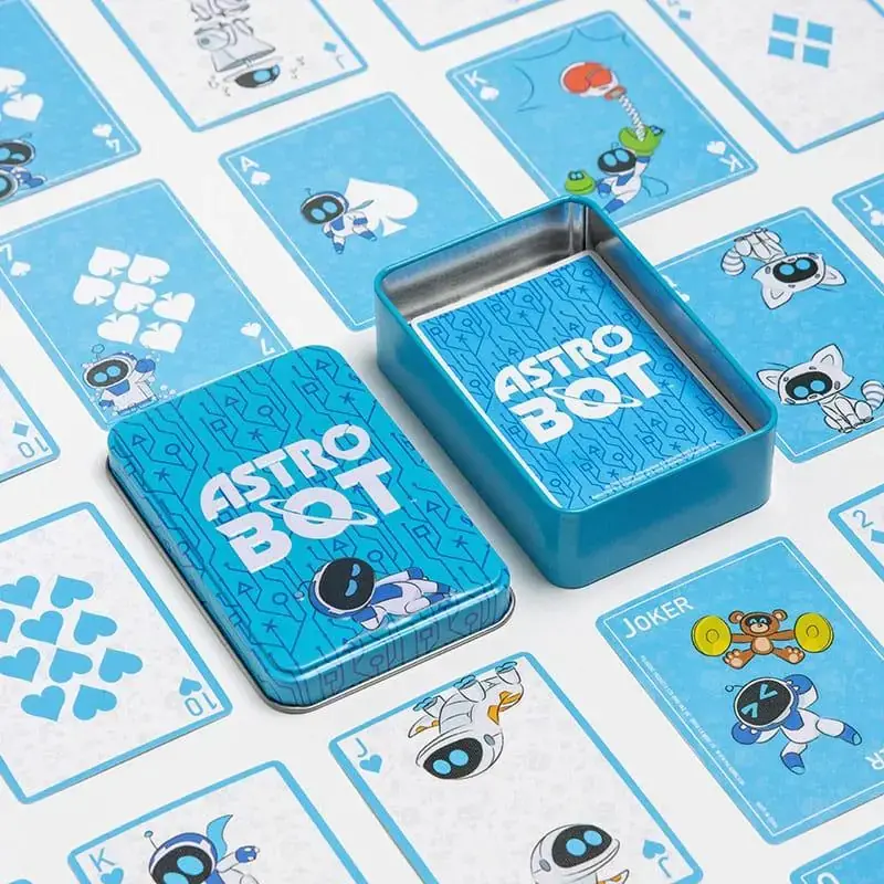 Astro Bot Playing Cards With Storage Tin