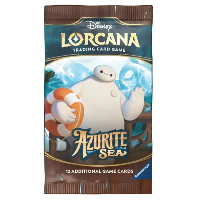 Disney Lorcana Trading Card Game – Azurite Sea Booster Pack