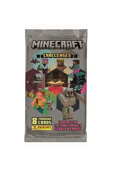 Minecraft Challenges Trading Card 8’li Paket