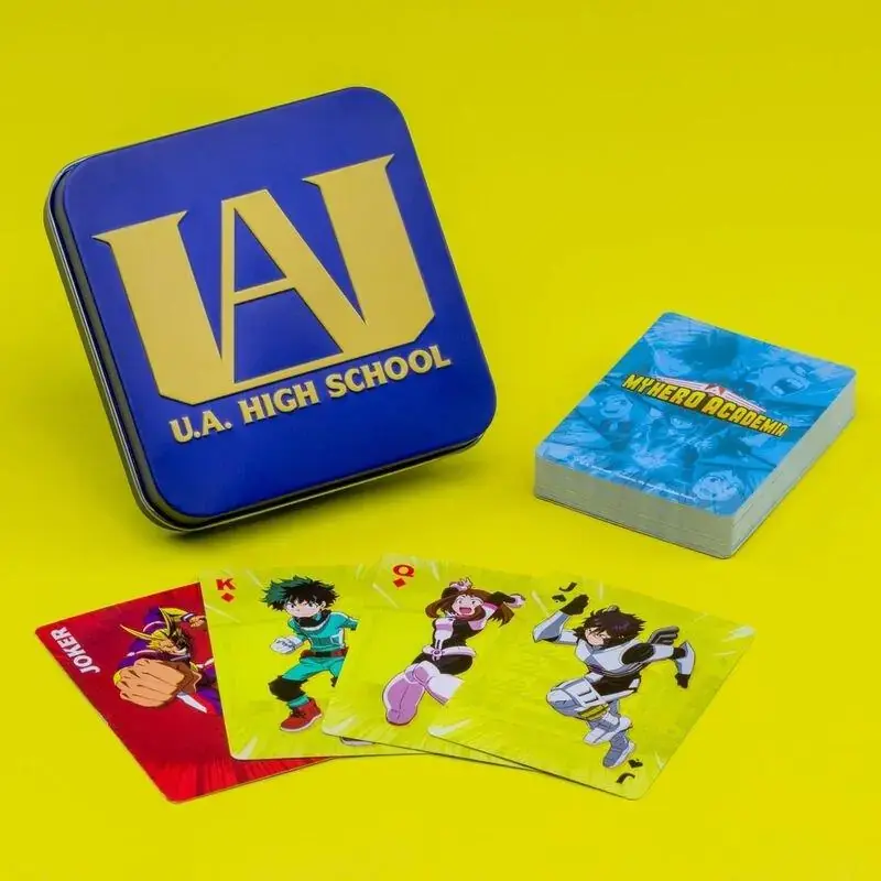 My Hero Academia Playing Cards with Storage Tin