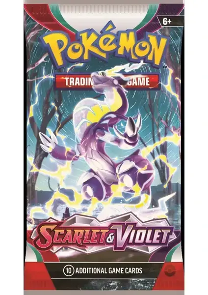Pokemon Tcg Scarlet And Violet Tek Booster Paket (random artwork)