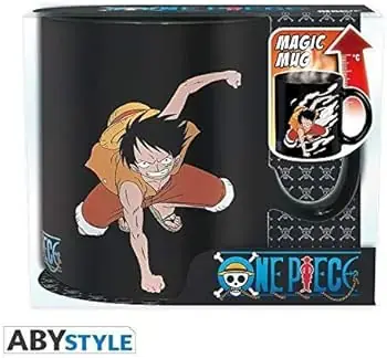 ONE PIECE Heat Change Mug Luffy & Ace King