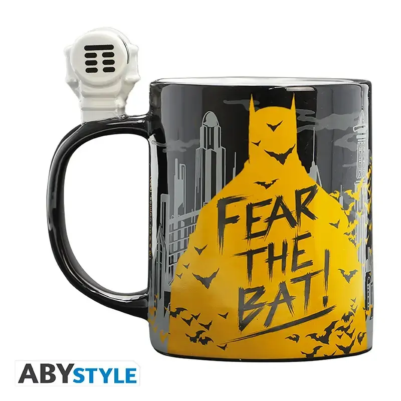 DC COMICS - Mug 3D handle - Bat-Signal & Batman