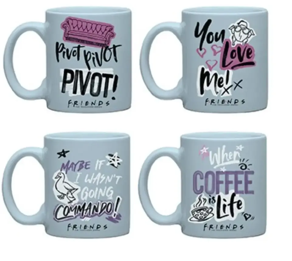 FRIENDS 4'lü Espresso Seti