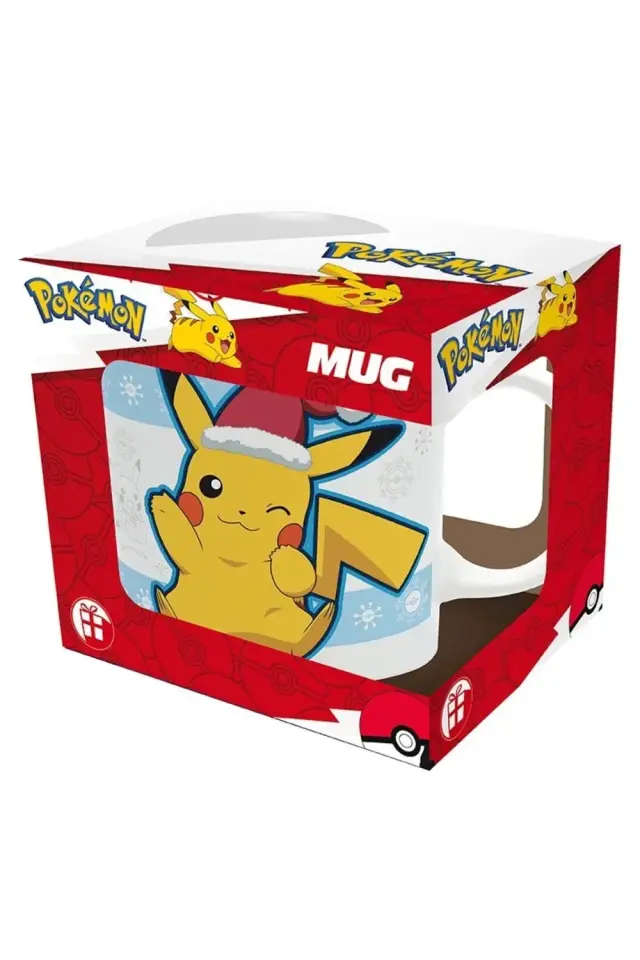 POKEMON Mug Pikachu Santa Christmas