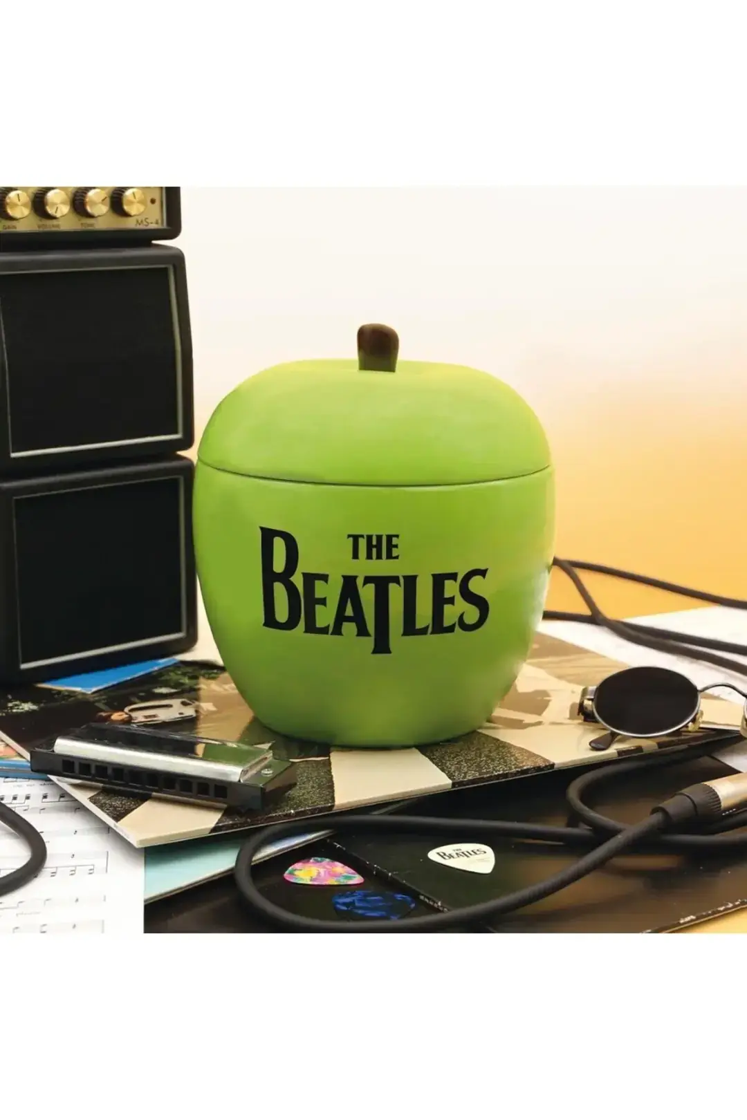 The Beatles Green Apple Cookie Jar