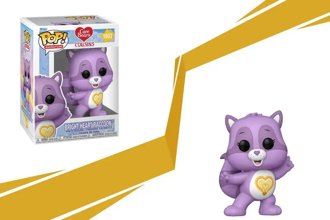 Care Bears Bright Heart Raccoon POP Figure
