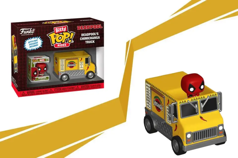 Deadpool's Chimichanga Truck POP Rides Figure