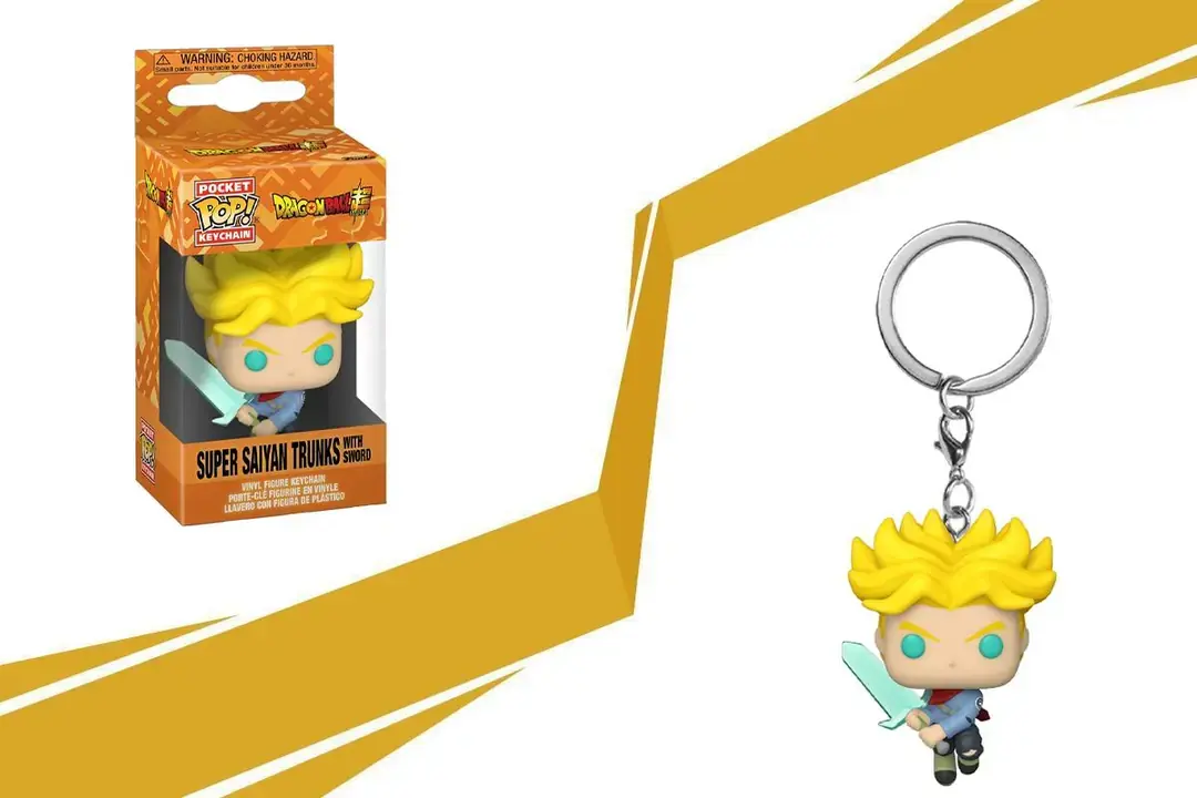 Dragon Ball Super Super Saiyan Trunks POP Keyring