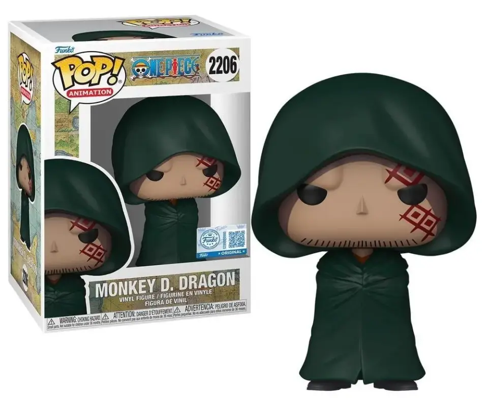 Figure Funko POP! One Piece - Monkey D. Dragon #2206 (Exclusive)