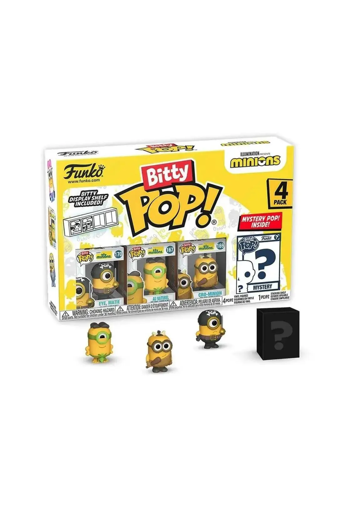 Funko Bitty POP! 4’lü Paket Minions – Eye Matie