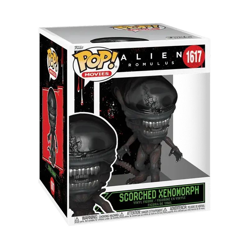Funko POP - Super Aliens Romulus - Scorched Xenomorph 6'