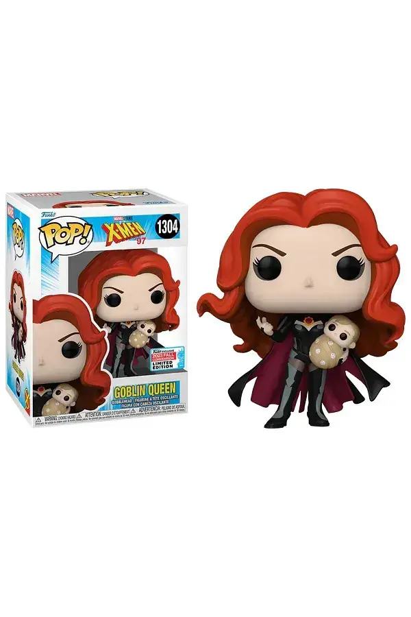 Funko Pop Marvel X-Man 97 Goblin Queen Convention Limited Editon No:1304 Booble head