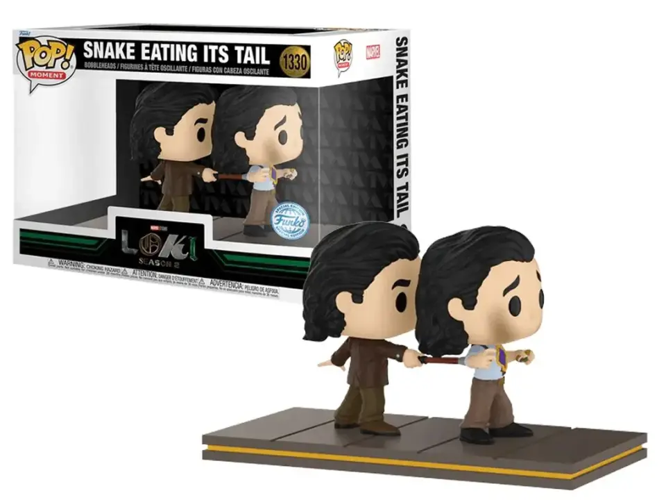 Funko Pop Moment Marvel Loki Season 2 - Snake Eating It's Tail Special Edition No:1330