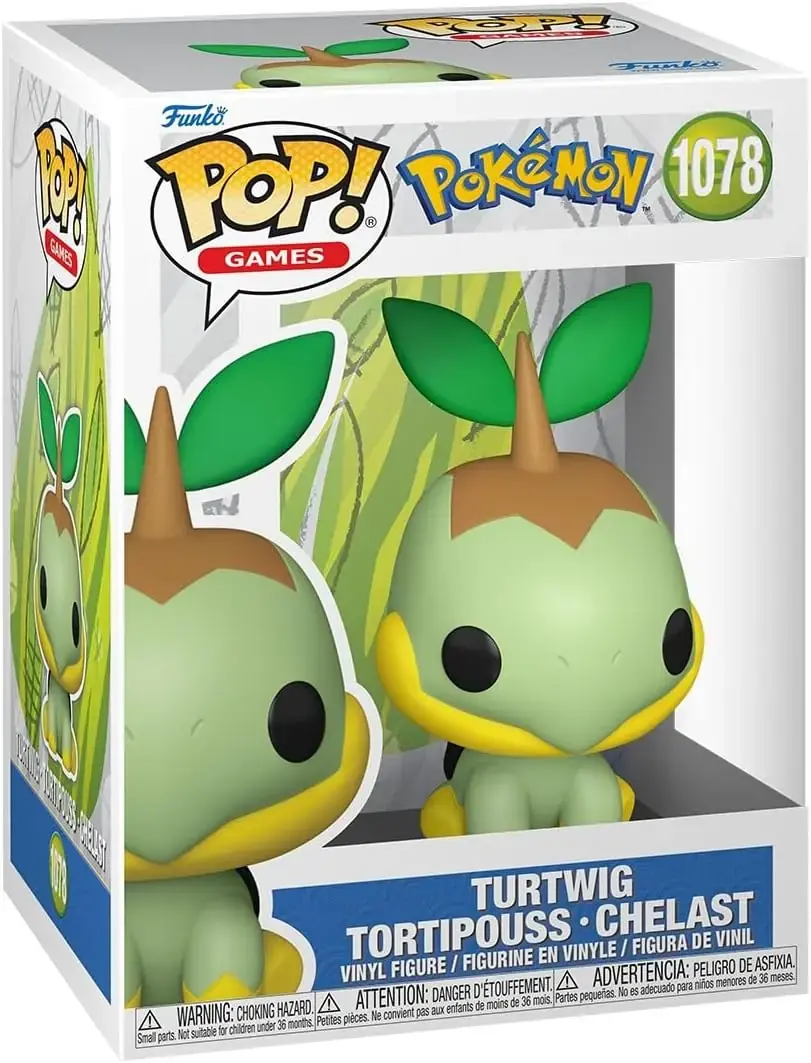 Funko Pop! Games: Pokemon - Turtwig - Tortipouss