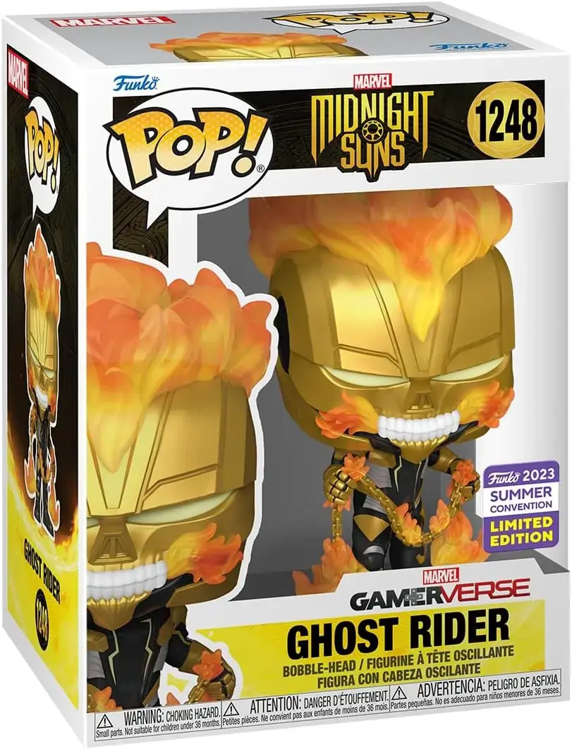Funko Pop! Marvel's Midnight Suns (2022) - Ghost Rider #1248 (2023 Summer Convention Exclusive)