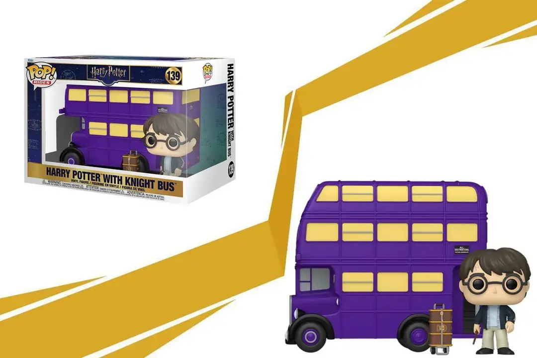 Harry Potter with Knight Bus 6 Inch POP Figure