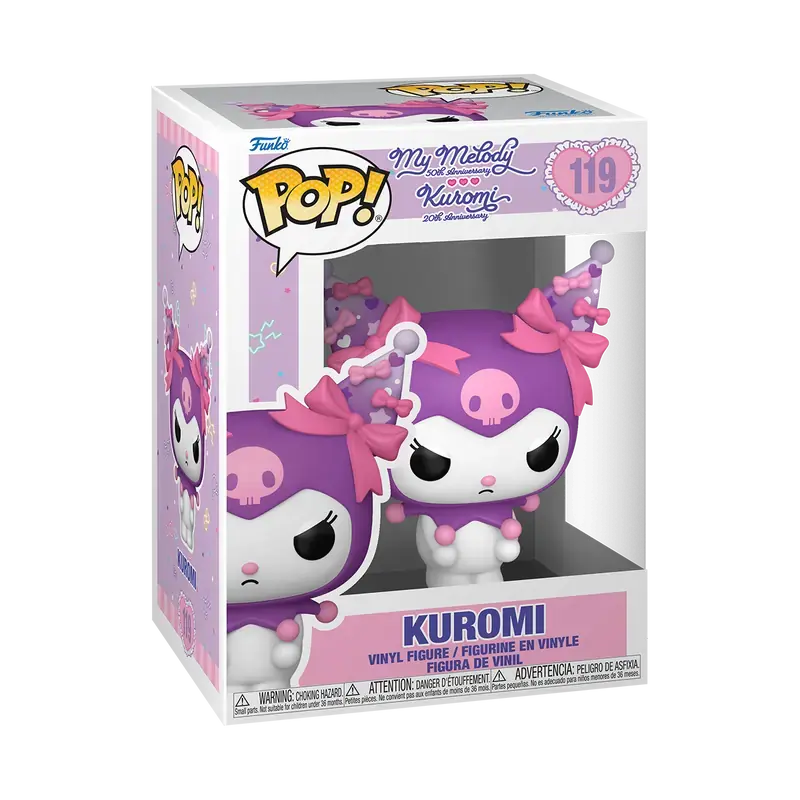 Hello Kitty Kuromi Grumpy POP Figure